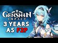 My insane version 10 f2p account showcase  genshin impact