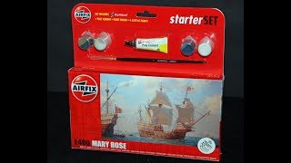 Airfix 1 400th Scale Mary Rose Build Progress Video