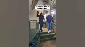 Caleb Williams At Wrigley Field 