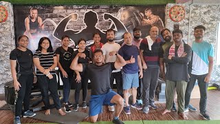 HIIT Gym Blast Morning Training Session & Laughs with Clients | Hussain Didar Fitness ||