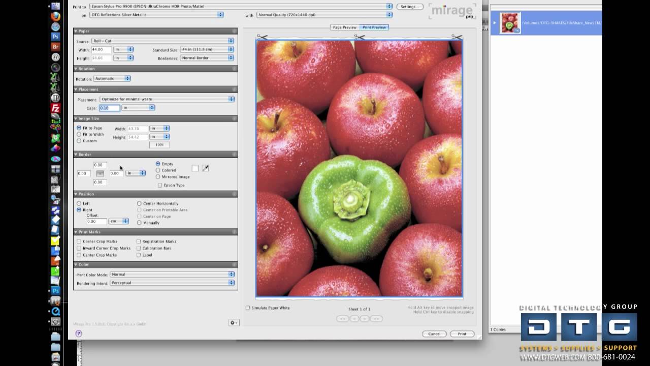 Mirage Print Plug-in for Pro Printers YouTube