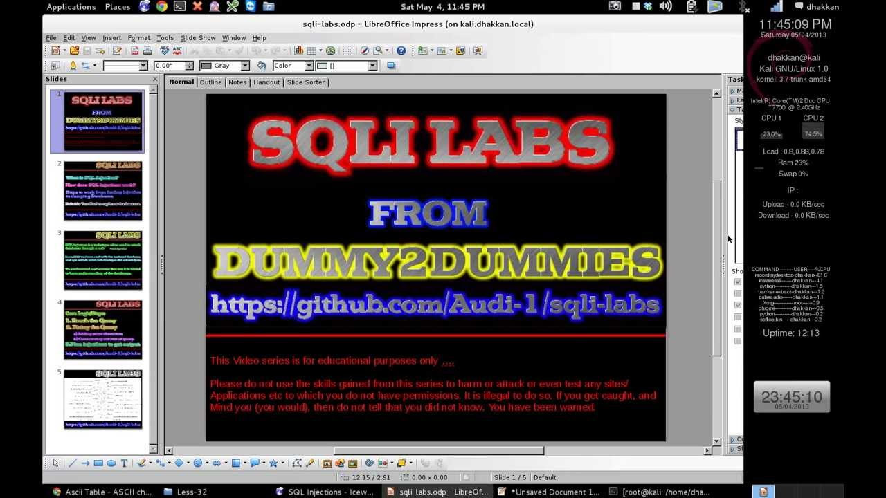 addslashes  New  sqli-labs series part 23 (bypassing addslashes - charset Mismatch)