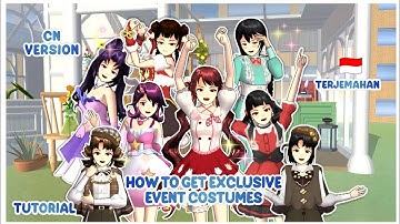 How To Get Exclusive Event Costumes in Sakura School Simulator Chinese Version ✨ Easy Tutorial 😍