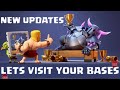 LETS VISIT YOUR BASES ||||COC LIVE ||||| ROAD TO 700 SUBSCRIBERS ||||