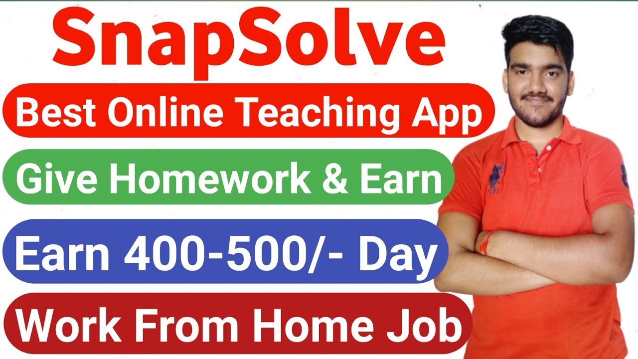 online earning by doing assignments