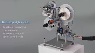 HERMA 500 highspeed with a performance of 200 m / min