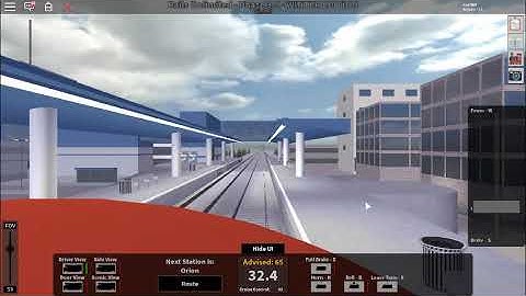 ROBLOX Rails Unlimited Driving the whole map  part 3