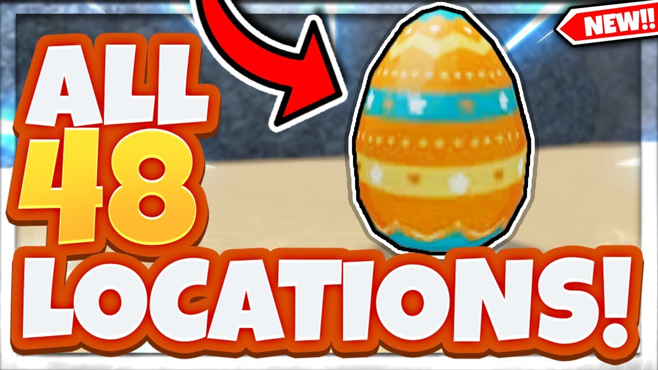 ALL *48* EGG LOCATIONS In Roblox Vehicle Legends! Egg Hunt Event! YouTube