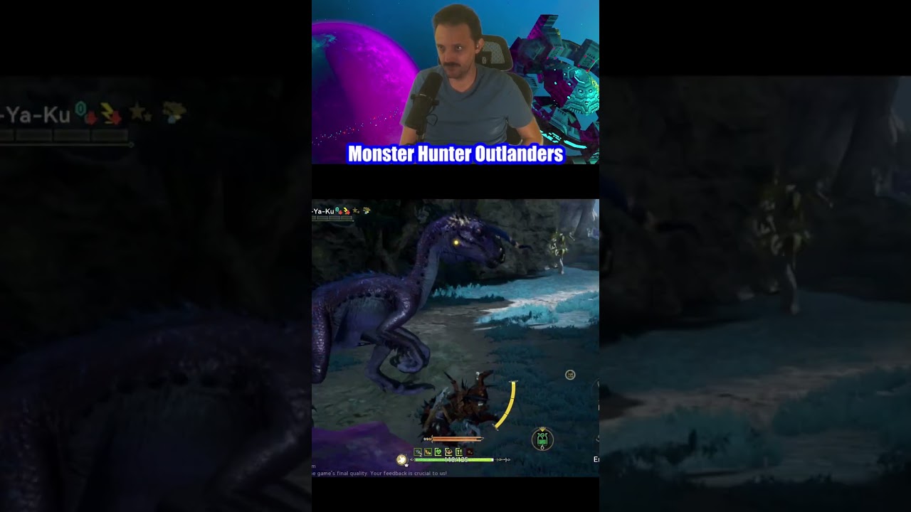 Tzitzi-Ya-Ku Hunt w Longsword | Monster Hunter Outlanders | Closed Beta | Google Pixel 8 Pro #ad