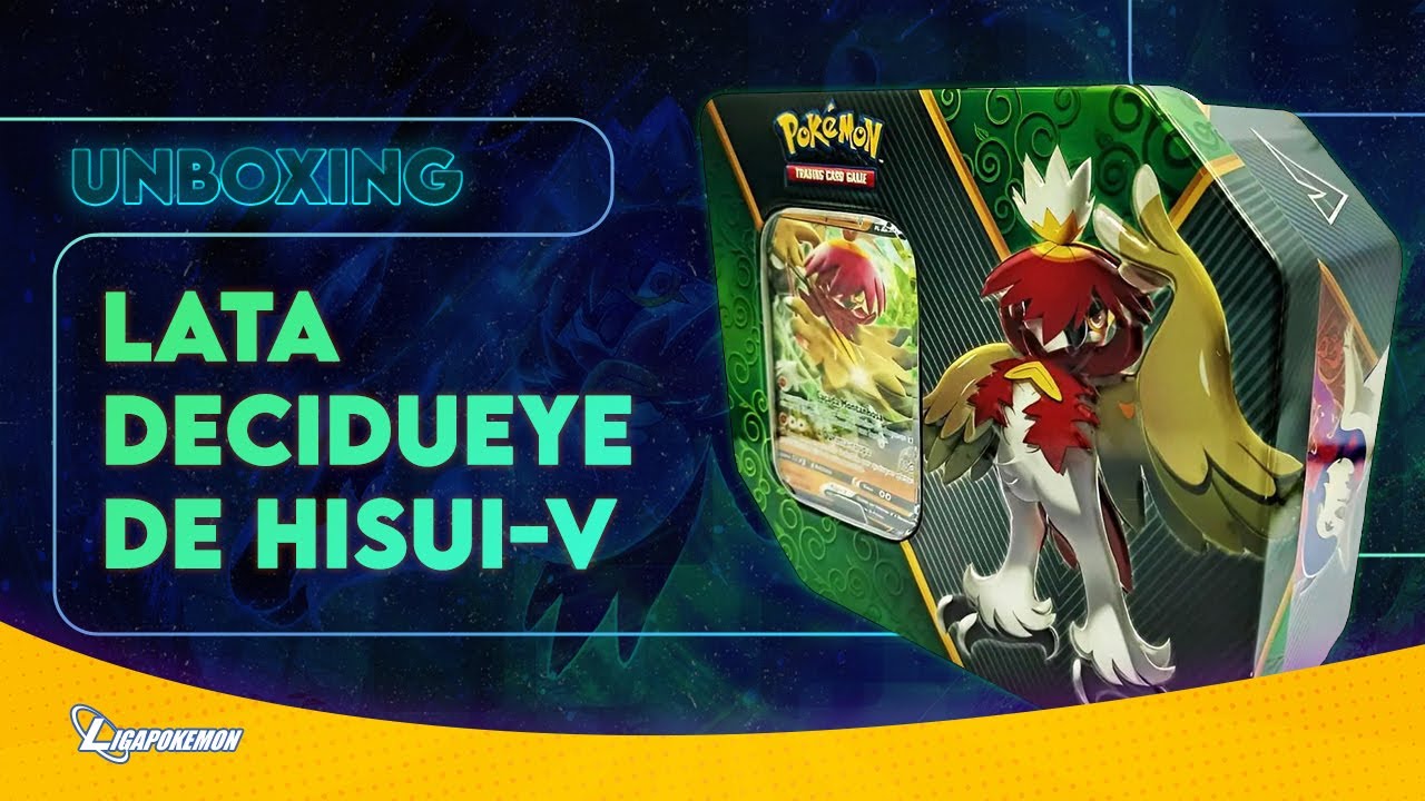 UNBOXING POKEMON TCG – LATA POTENCIAL OCULTO – GALLADE-V 