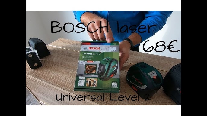 Niveau laser croix UniversalLevel 2 set avec trépied BOSCH