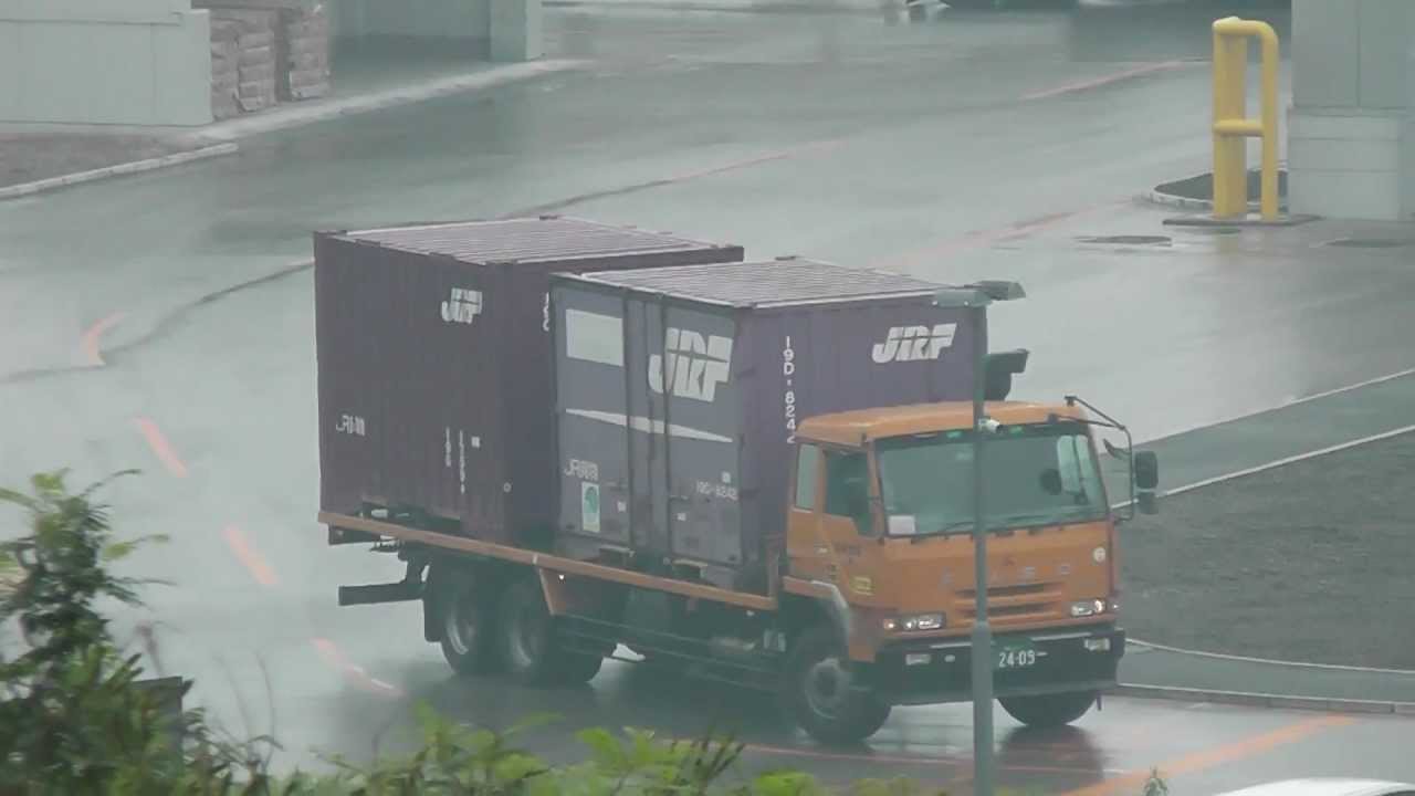 日本通運 コンテナ運搬車 Youtube 日本通運 コンテナ運搬車 Youtube