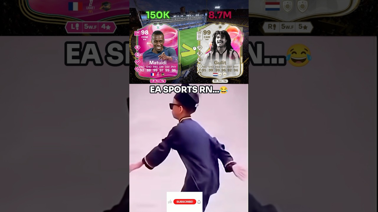 98 Futties Evo Chain Matuidi 🇫🇷💗 Is Better Than Futties Icon Gullit?! 🤯🔥 