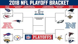 2018 NFL PLAYOFF PREDICTIONS | FULL BRACKET | MY SUPER BOWL MATCHUP WILL SURPRISE YOU!
