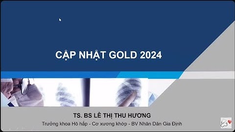 Cập nhật chẩn đoán và điều trị COPD theo GOLD 2024