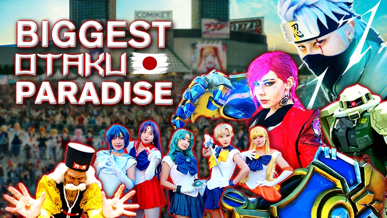 Comiket: Japan’s Ultimate Cosplay, Anime & Gaming Festival!