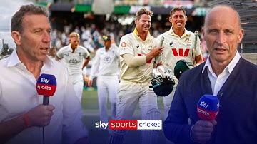 Australia beat England in two days! 🤯 Nasser and Athers react to incredible first Ashes Test!