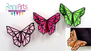 MARIPOSA ORIGAMI (marcapáginas) - DIY - ORIGAMI BUTTERFLY (bookmark)