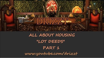 Shroud of the Avatar - All About Housing "Lot Deeds" Part 1