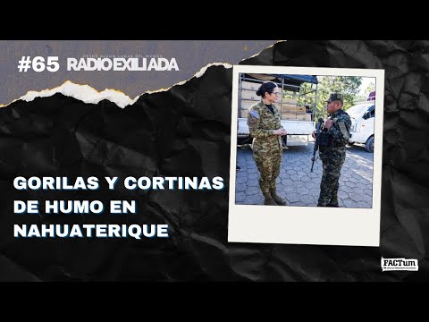 Radio Exiliada EP65: Gorilas y cortinas de humo en Nahuaterique 📱