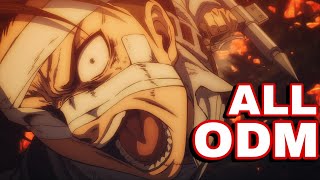 All ODM Gear Scenes in ATTACK ON TITAN