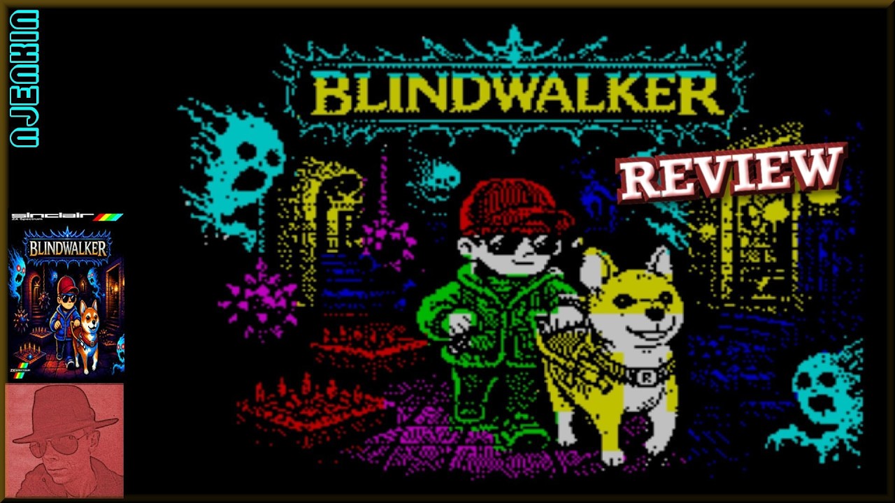 Blindwalker : Homebrew from 2026 - on the ZX Spectrum 128K !! with