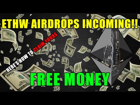 Here's How To Get Your FREE ETHW AIRDROPS!!