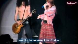 Guns N' Roses - Sweet Child O' Mine - Live In Tokyo (Lyric)