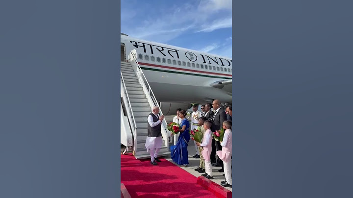 Unprecedented welcome of Prime Minister Narendra Modi in Trinidad & Tobago