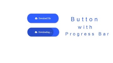 Button with Progress Bar in HTML CSS and JavaScript