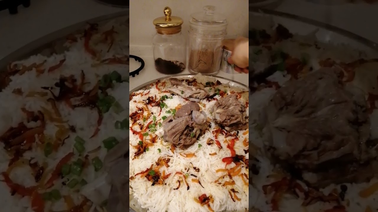 Mandi Rice|Lamb meat 