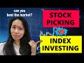 Active stock picking vs passive index investing | which is better?