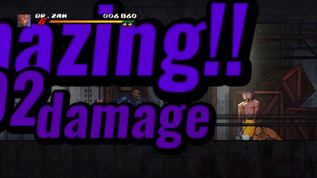 Streets of Rage 4 - No Damage - Dr. Zan - Cargo Ship