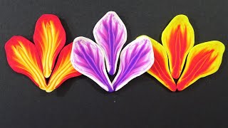 Flame Petal Cane in Polymer Clay, a Tutorial