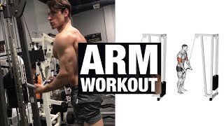 How to Build Arms With Equipment | Maniac Muscle