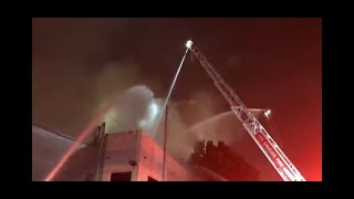 LAFD: Hours-Long Fire Suppression Effort Saves Neighboring Businesses | November 30, 2022