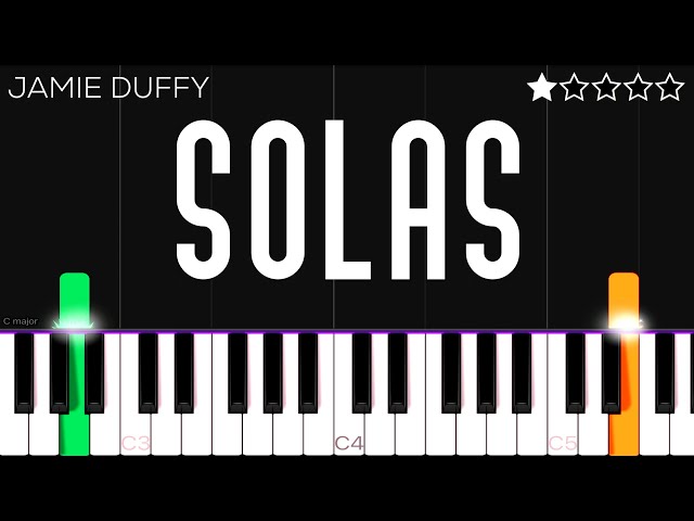 Jamie Duffy - Solas | EASY Piano Tutorial class=