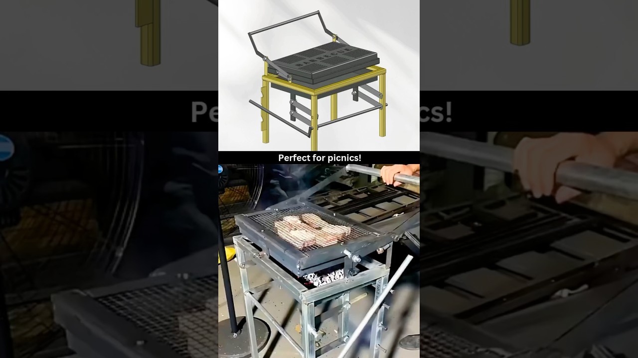 Easy Flip BBQ Grill - Easy to use ✅