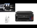 Canon Pixma Mega Tank G6020 - HOW TO CLEAN Color/Black Printheads - Not Printing FIXED