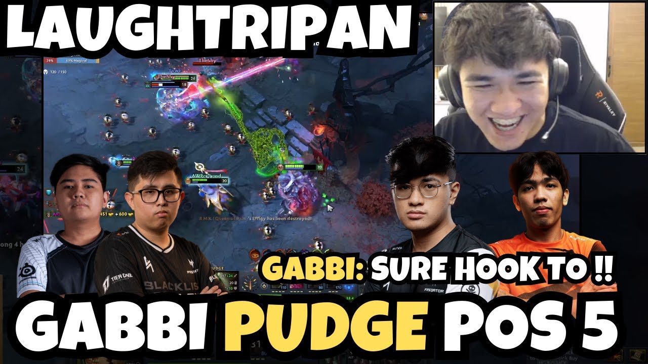 LAUGHTRIPAN PUBGAME | POS 5 PUDGE NI GABBI WITH YOWE VS TIMS, JING