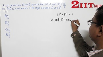 Vector Algebra Exercise 10 4 Q 11 NCERT Class XII | IIT JEE