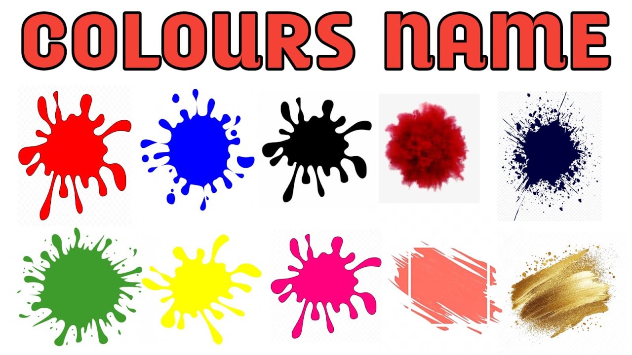 रंगों के नाम सीखो बच्चों | Learn Colours Name