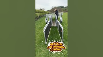 Sheep Handling System packed away in seconds #shorts