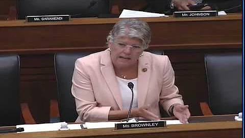 Rep. Brownley questions DOT Secretary Chao at hearing on air traffic control privatization