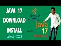 How to Install Java Jdk 17 On Windows 11 l 10