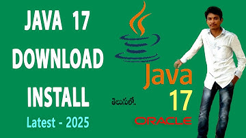 How to Install Java Jdk 17 On Windows 11 l 10