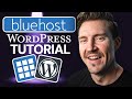 Bluehost WordPress Tutorial | Full Website Setup Guide for Beginners 2025