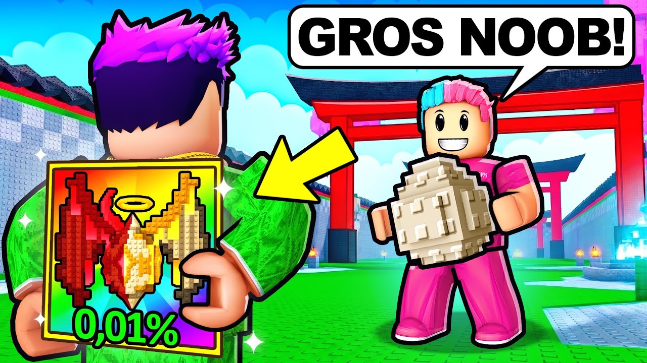 J’AI PRÉTENDUE ÊTRE UN NOOB SUR VOL UN ŒUF !! (Prank)