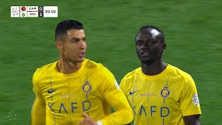 Sadio Mané \& Cristiano Ronaldo Tonight vs Damac | 1080i HD