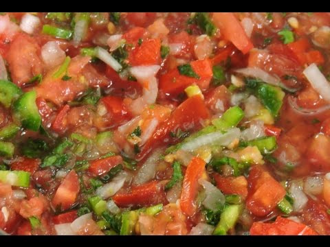 Pico de gallo - Receta MEXICANA (VÍDEO)